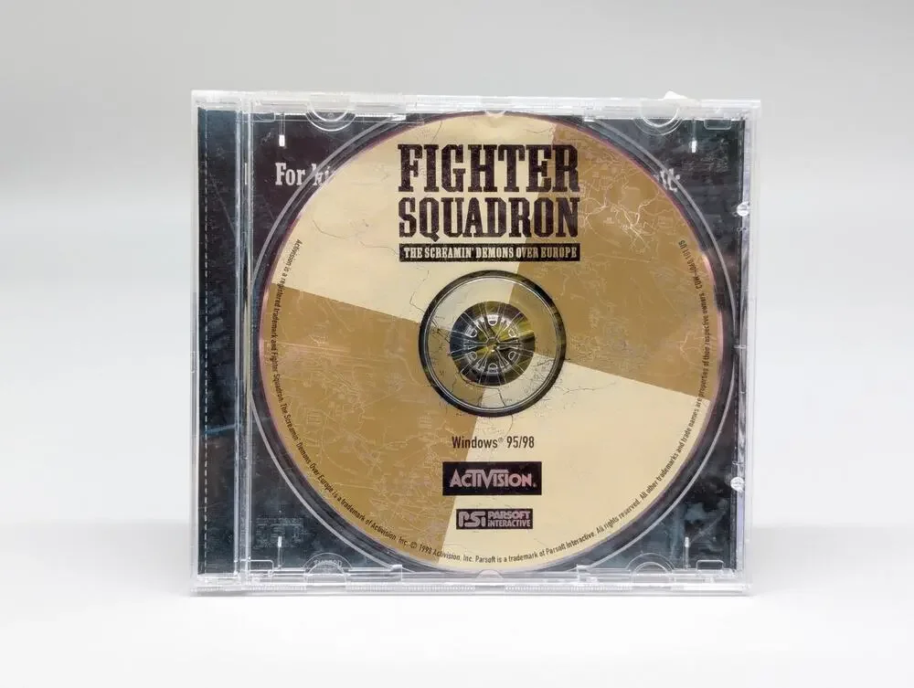 Fighter Squadron: The Screamin' Demons Over Europe PC Video Game 1999